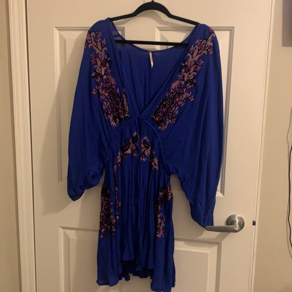 Blue Free People dress
